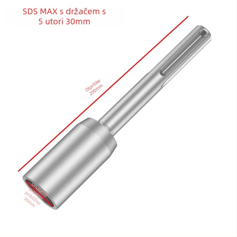 SDS Max udarna bušilica za električare, metalni materijal, održavanje telekomunikacija