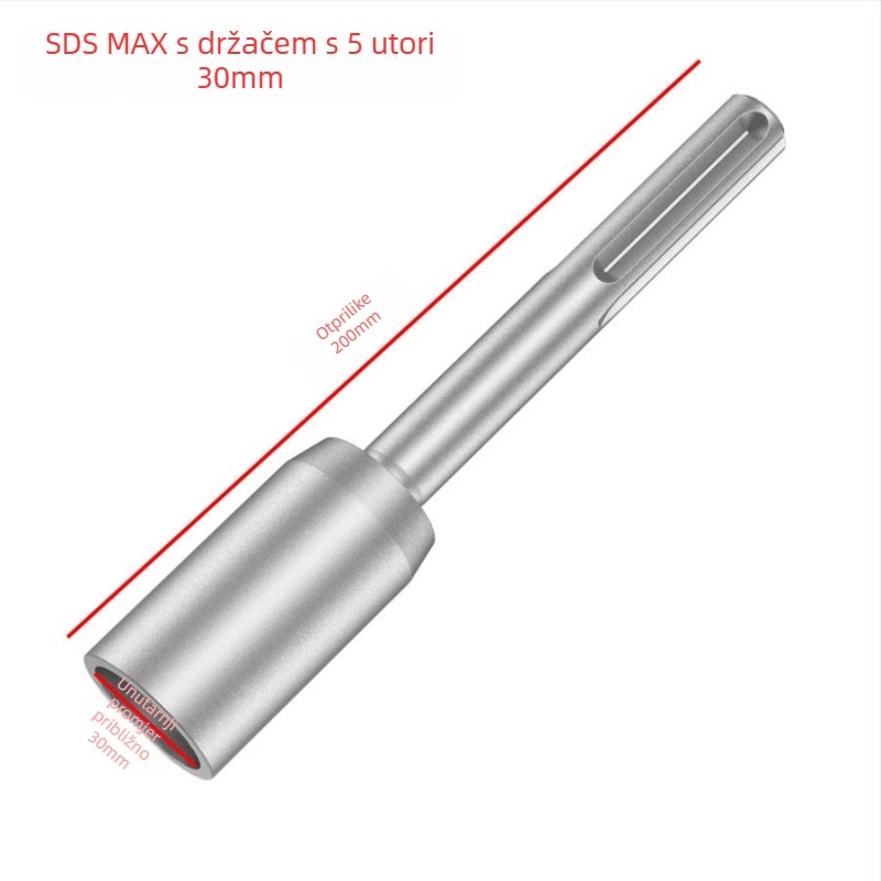 SDS Max udarna bušilica za električare, metalni materijal, održavanje telekomunikacija