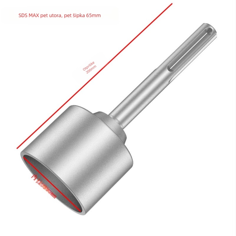 SDS Max udarna bušilica za električare, metalni materijal, održavanje telekomunikacija