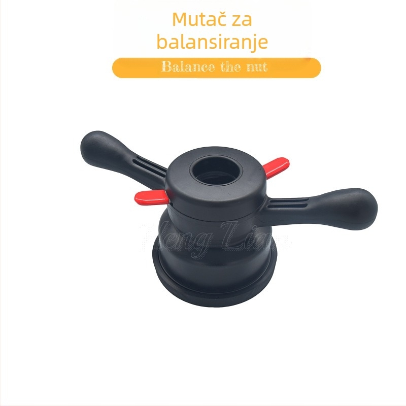 Alat za balansiranje guma s brzim matičnim zaključavanjem – visoka čvrstoća zaključavanja, posuda-balansator, ojačano najlonsko tijelo, za balansiranje instrumenata i strojeva