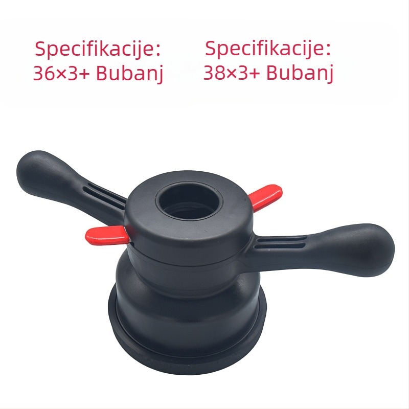 Alat za balansiranje guma s brzim matičnim zaključavanjem – visoka čvrstoća zaključavanja, posuda-balansator, ojačano najlonsko tijelo, za balansiranje instrumenata i strojeva