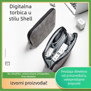 Torba za putovanje za pohranu SN006 (torba u stilu ručne torbice, Oxford+koža, vodootporna, velika zapremina)