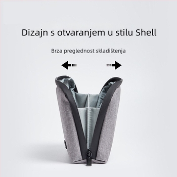 Torba za putovanje za pohranu SN006 (torba u stilu ručne torbice, Oxford+koža, vodootporna, velika zapremina)