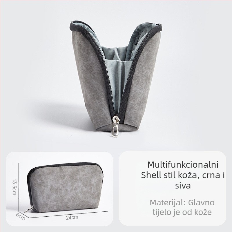 Torba za putovanje za pohranu SN006 (torba u stilu ručne torbice, Oxford+koža, vodootporna, velika zapremina)