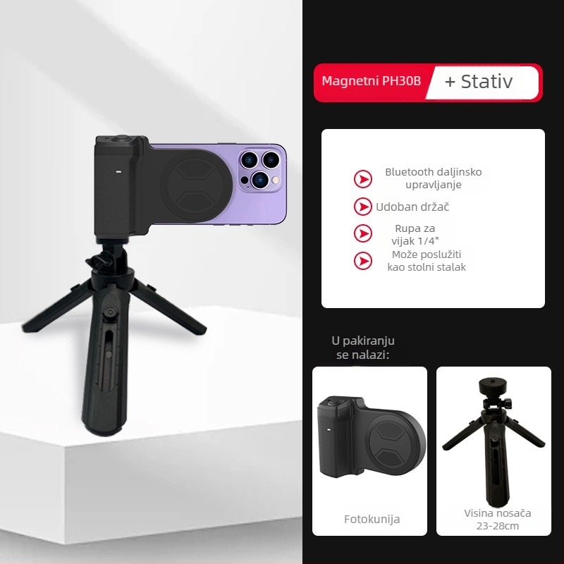 Sinrong PH-30A stolni držač za telefon, ABS kućište, težina 95 g