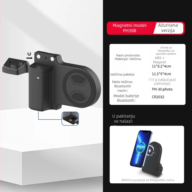 Sinrong PH-30A stolni držač za telefon, ABS kućište, težina 95 g