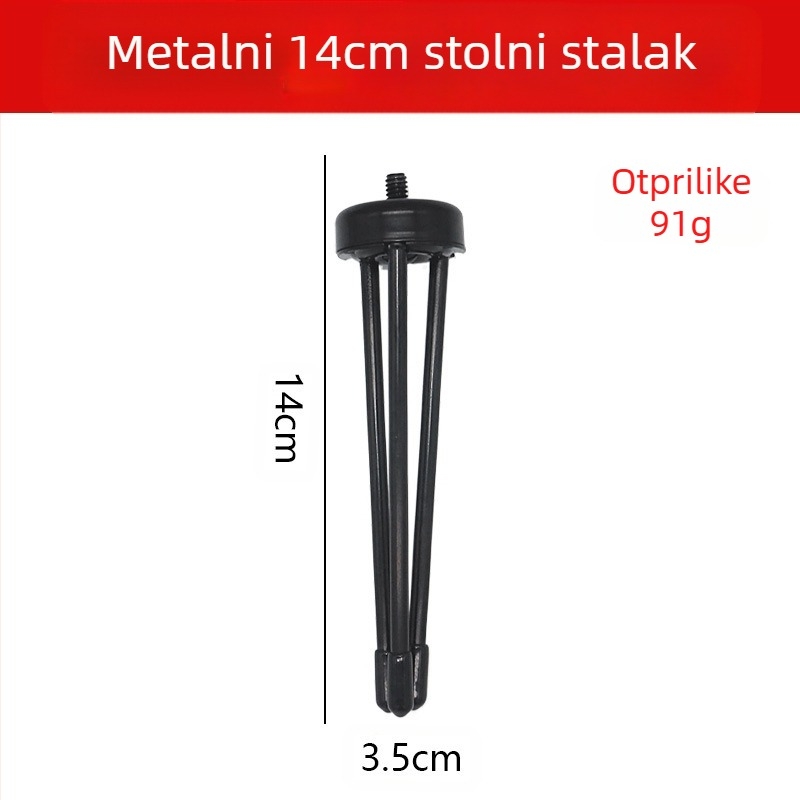 Stolni držač za mobitel s trostranim stativom, univerzalna kompatibilnost