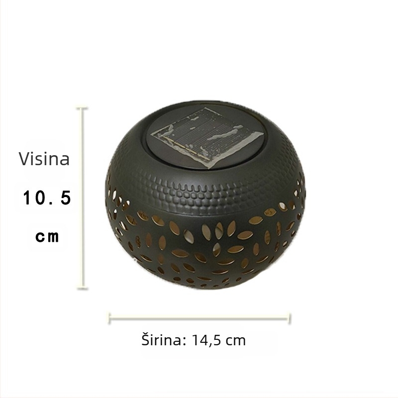 Vanjska solarna rasvjeta za stepenice – LED, model ssj-0091, IP55, 0,06W, trajanje 6–12 sati