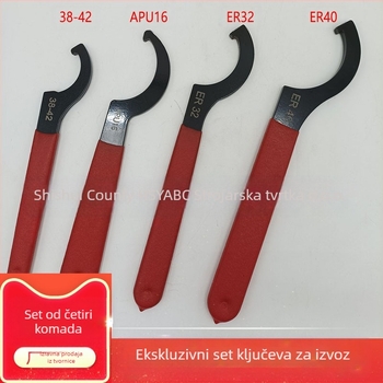 HSYABC CNC držač alata i kuka glavom ključa — 45# čelik, težina 0,3 kg