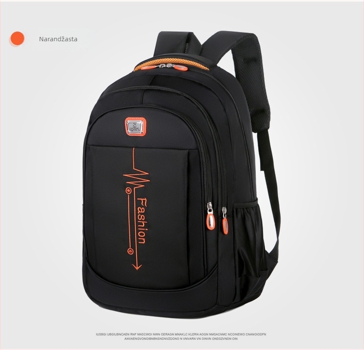 Oxford platneni ruksak, velik kapacitet 20–35 L, višestruki pretinci, džep za 15-inčni laptop, zakrivljene naramenice