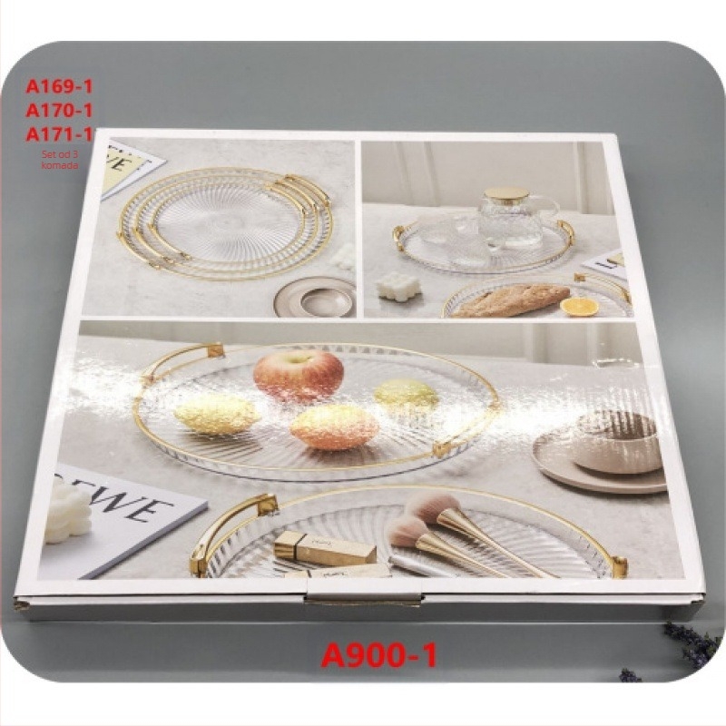 Plastični tanjur za voće, jednostavan stil, izlazi 2023., kvalificirani proizvod.