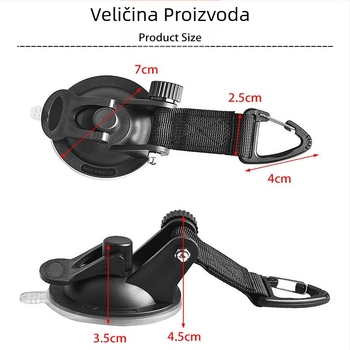 ABS kuka s vakuum privlačenjem, jedan kuk, moderni minimalistički stil, maksimalno opterećenje 15 kg, lansirano 2021