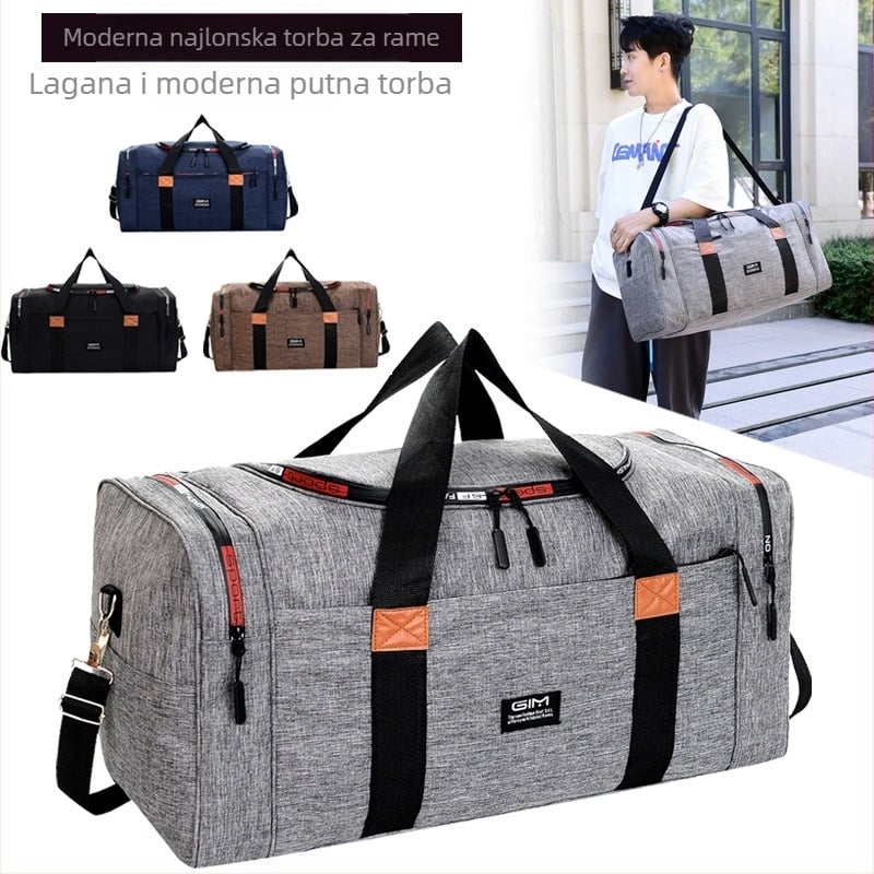 Duffel torba, 36-55L kapaciteta, najlon, model 2160, za outdoor sportove, stil Književnost i umjetnost – nacionalni stil