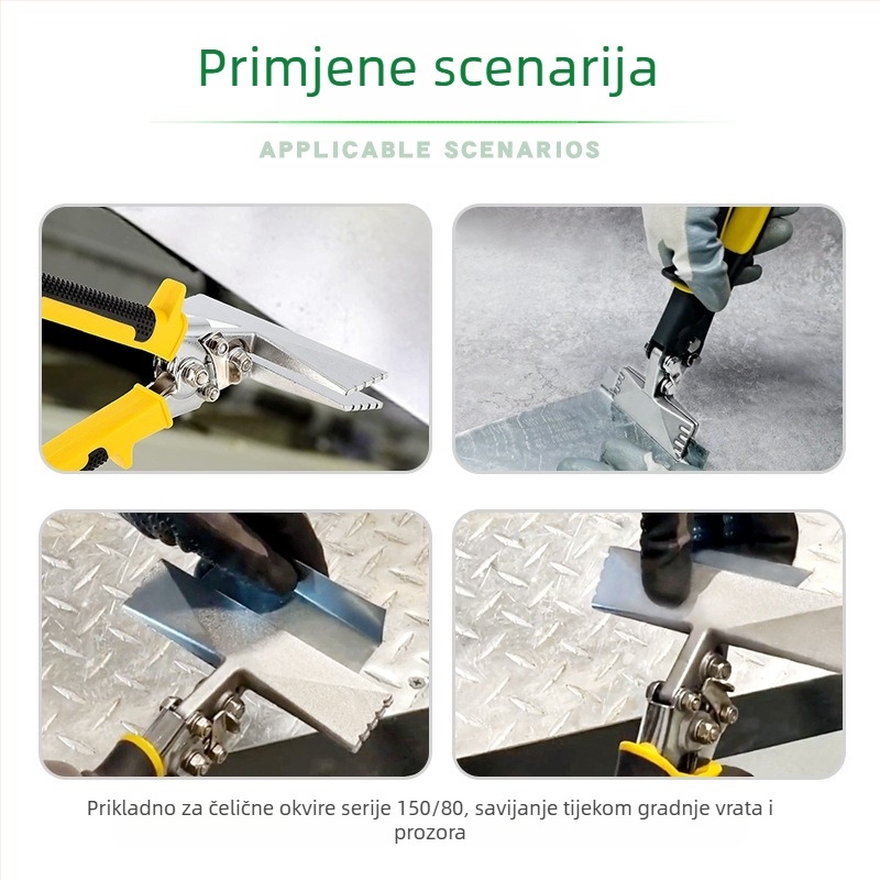 Musen Hall sklopive kliješta za savijanje i pritiskanje rubova za autoservis