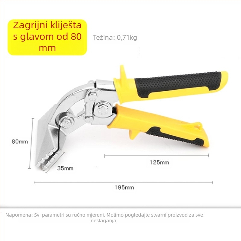 Musen Hall sklopive kliješta za savijanje i pritiskanje rubova za autoservis