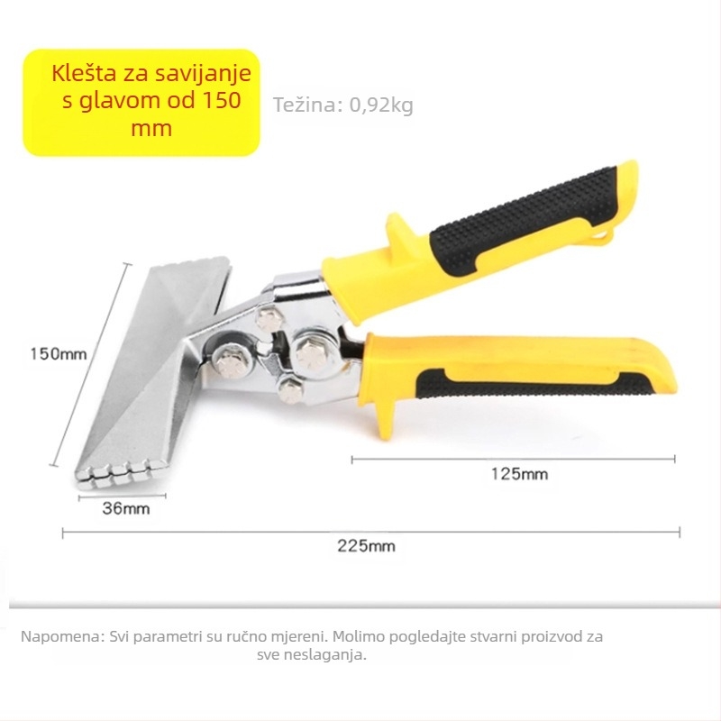 Musen Hall sklopive kliješta za savijanje i pritiskanje rubova za autoservis