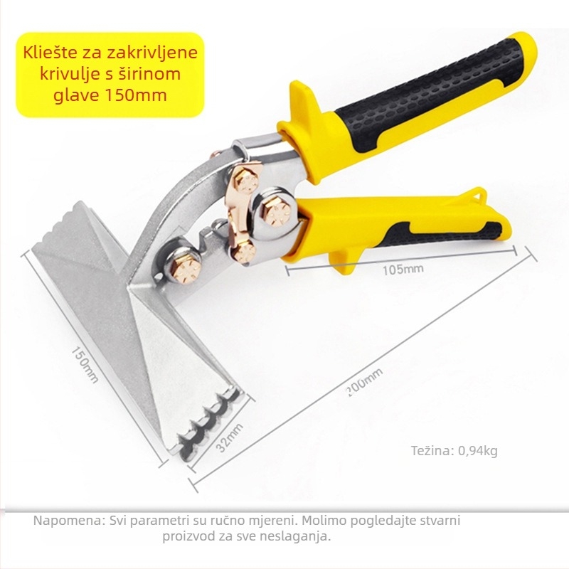 Musen Hall sklopive kliješta za savijanje i pritiskanje rubova za autoservis