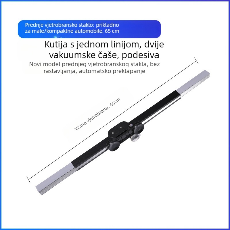 Automobilska sjenila za sunce s automatskim proširivanjem, montaža usisnim čašicama, aluminijska folija, težina 0,6 kg, mogućnost prilagodbe proizvodnje i tiskanja logotipa