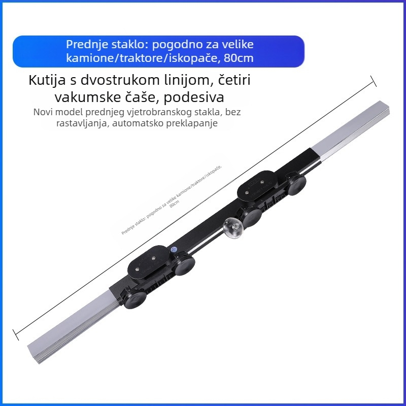 Automobilska sjenila za sunce s automatskim proširivanjem, montaža usisnim čašicama, aluminijska folija, težina 0,6 kg, mogućnost prilagodbe proizvodnje i tiskanja logotipa