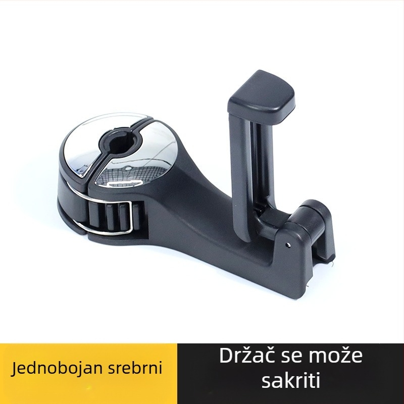 Kuka za automobil za stražnje sjedište s držačem za telefon — ABS (Marka: Shunwei; Model: Car hook; Tip: Hook; Materijal: ABS; Ispis loga: OK)