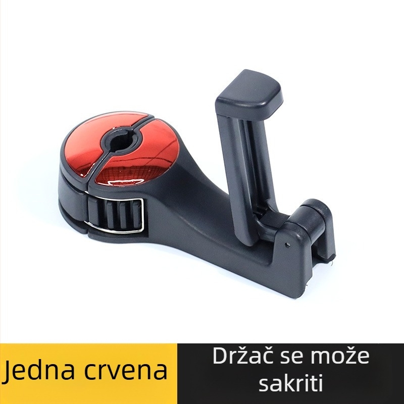 Kuka za automobil za stražnje sjedište s držačem za telefon — ABS (Marka: Shunwei; Model: Car hook; Tip: Hook; Materijal: ABS; Ispis loga: OK)