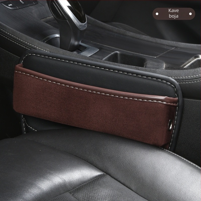 Kožna kutija za središnju konzolu, suede izgled, izolacija i otpornost na kompresiju, prilagodljiva