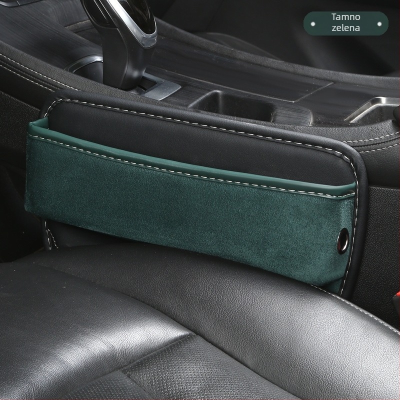 Kožna kutija za središnju konzolu, suede izgled, izolacija i otpornost na kompresiju, prilagodljiva