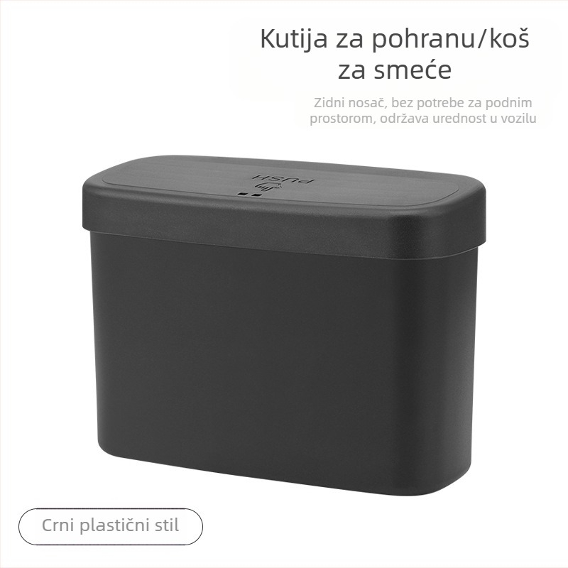 Auto kanta za otpad, koža, Chiefs, viseća na vratima, vodootporna, prilagodljiva