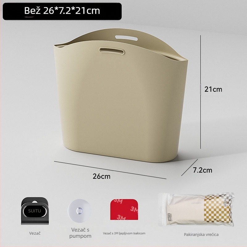 Follow the Way silikon skladišna torba LW-GJ23000A za otpad u unutrašnjosti automobila