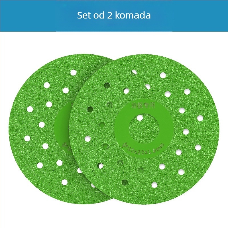 Dijamantni brusni disk za keramičke pločice – 45° nabor rez, kos rez, obrada ruba, Nano jastučić