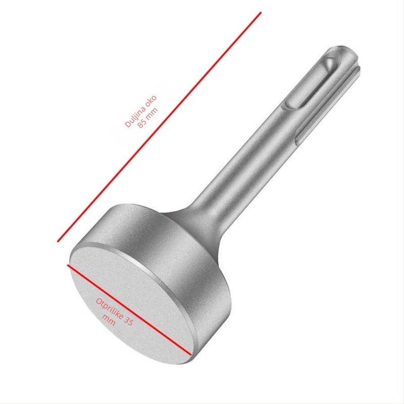 SDS-Plus glava čekića za bušilice s SDS-Plus, metalna konstrukcija, bušenje rupa, telekomunikacijsko održavanje