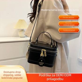 PU Tote torba od PU s horizontalnim kvadratnim oblikom, zatvaranje na zip, poliester podstava, džep za telefon (PU, horizontalni kvadratni oblik, zip zatvaranje, poliester podstava, džep za telefon)