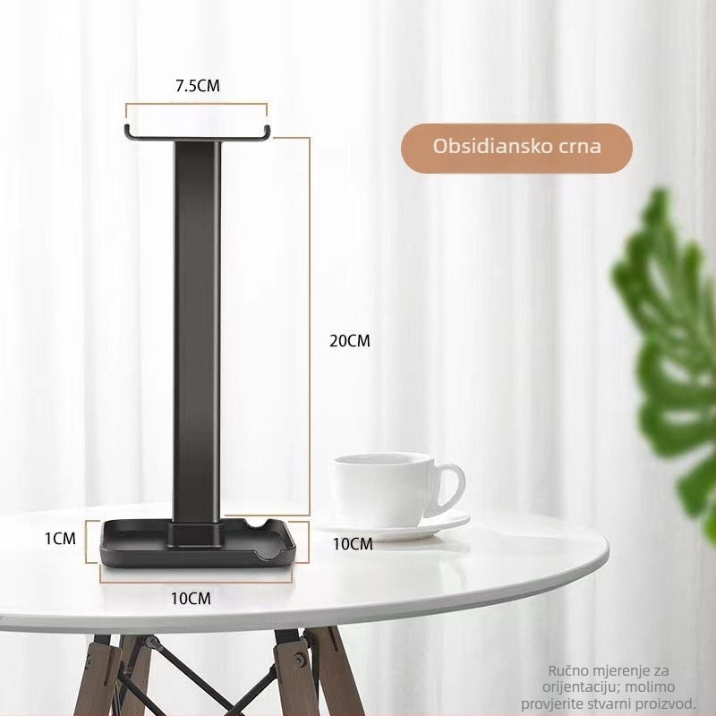 Stolni držač za slušalice, telefone i tablete – model Bracket z1, OEM obrada, 1 godina jamstva