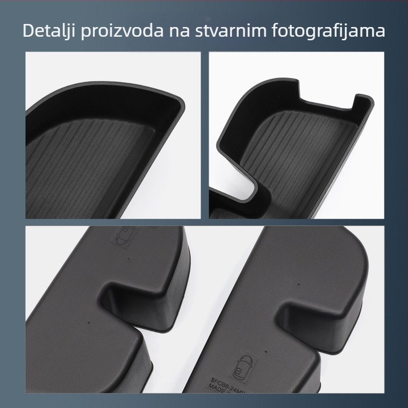 Kutija za skladištenje u niši vrata automobila, TPE materijal, BYD kompatibilan, ugradnja tip sjedala, otporna na tlak (TPE • BYD • niša vrata • ugradnja tipa sjedala • otporna na tlak)