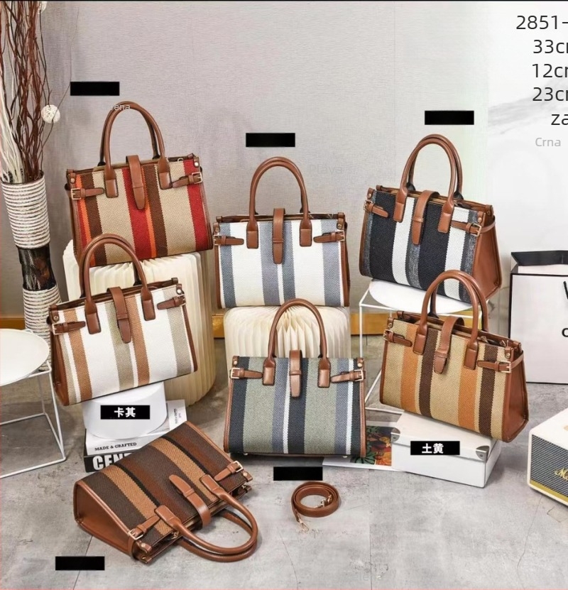 Ženska Tote torba – lagana luksuzna PU, poslovni stil putovanja, horizontalno kvadratni oblik, zatvaranje na zip, unutarnji džepovi