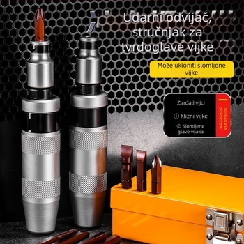 San kun udarna odvijač – višenamjenski univerzalni alat od karbonskog čelika, za uklanjanje hrđe