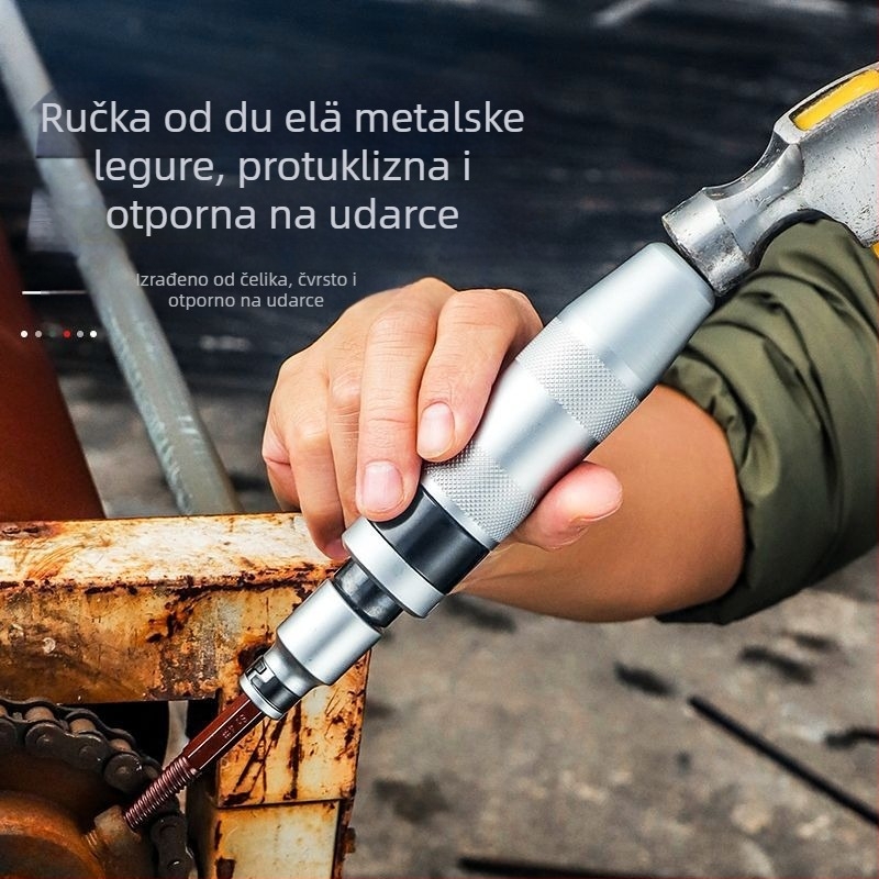 San kun udarna odvijač – višenamjenski univerzalni alat od karbonskog čelika, za uklanjanje hrđe