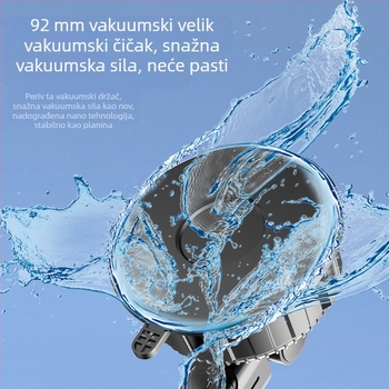 Držač za mobitel u automobilu sa usisnom čašicom, univerzalan za ploču (Nije punjiv; Univerzalno za automobile; Ugradnja sa usisnom čašicom)