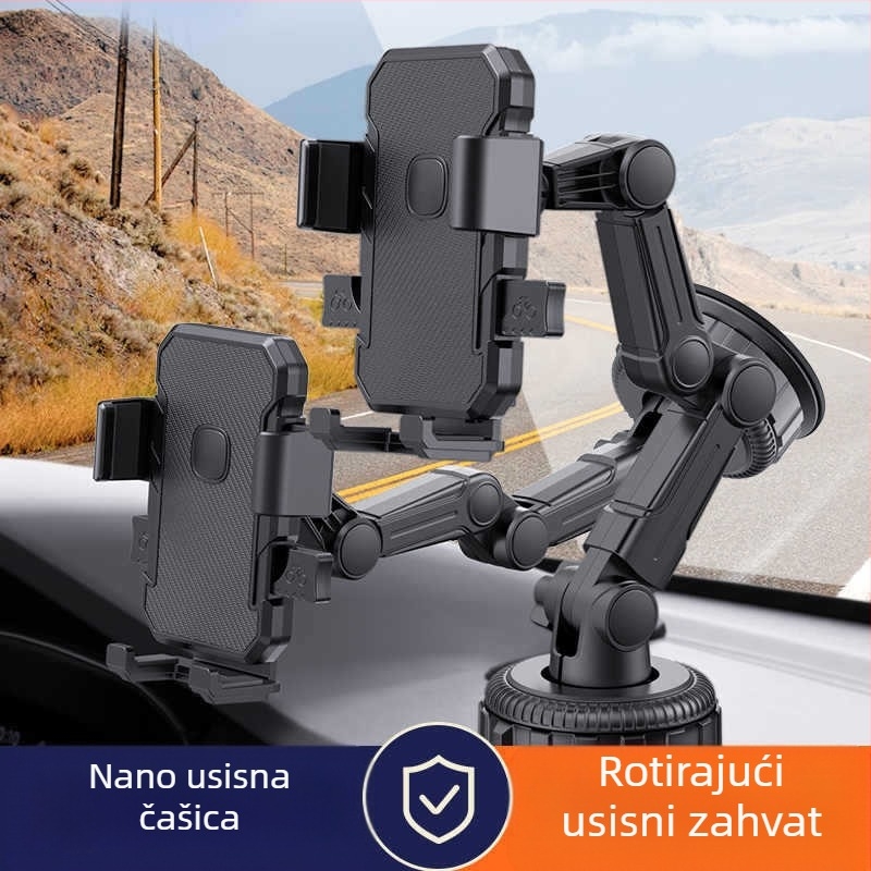 Univerzalni držač za automobil za telefon/navigaciju s vakuumskim nosačem na ploču — Yiyi