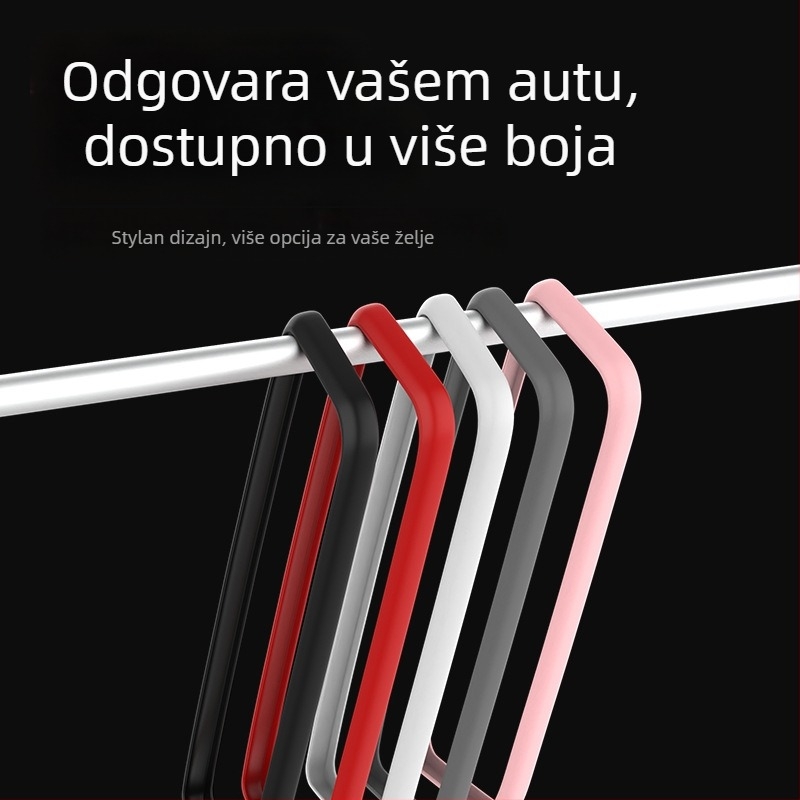 Silikon zaštitni poklopac unutarnjeg retrovizora za Tesla Model 3/Y, poklopac retrovizora s tiskom logotipa