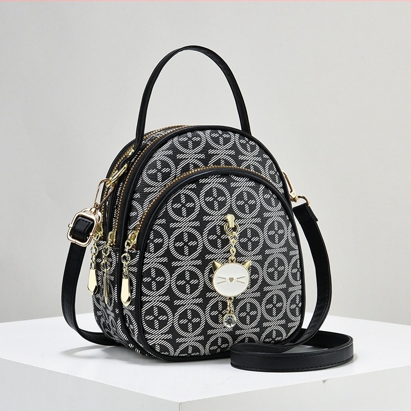 PU ženska torba u shell stilu, s zipom, unutarnja ID pretinica i unutarnja patch pretinica