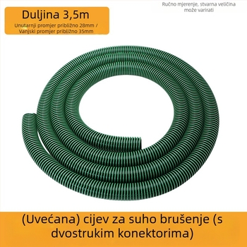 Set dodatne opreme za Festo Mocha Dry Mill – zidni pneumatski brusilac, usisna cijev i spojka za crijevo