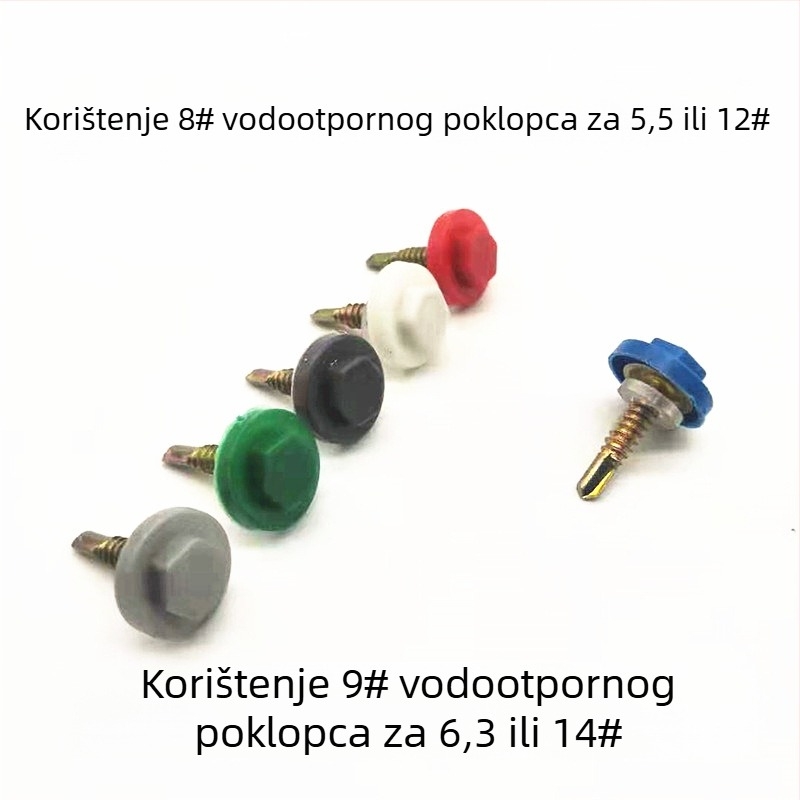 Plastični vodootporni kapak s šesterokutnom glavom za dovetail vijak (Brand Songze; Namjena: vodootporni kapak za kabel; Podrijetlo: Hebei)