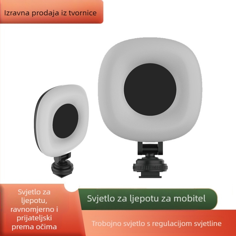 Gimbal za pametni telefon s AI automatskim praćenjem, 360° panoramsko i nagib, 220 g, stabilizator za vlog, za unutarnje i vanjske uvjete