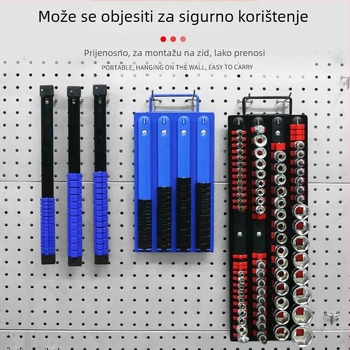 Regal za skladištenje šesterokutnih utora od legure čelika