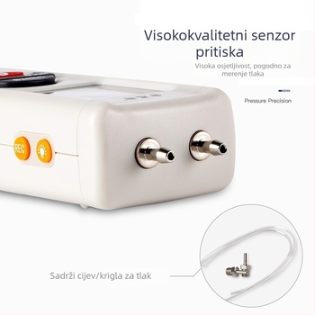 Xinsite HT-1890 Diferencijalni tlakometar, digitalni mikrodiferencijalni mjerač, za auto popravak, vakuumski mjerač
