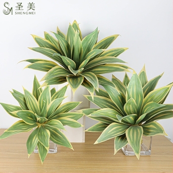 Umjetna biljka agave – ukrasni predmet za dvorište i dom; Marka Holy Beauty; Vrsta: Simulation Agave; Upotreba: vanjska upotreba, rekviziti za fotografije, kućna dekoracija