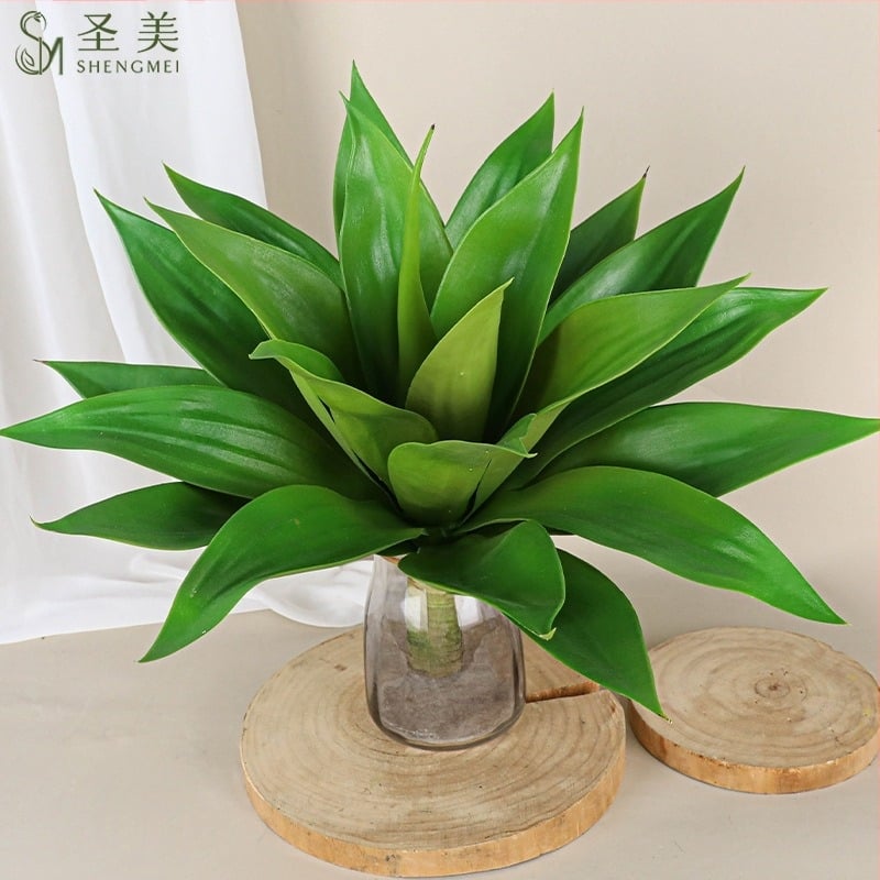 Umjetna biljka agave – ukrasni predmet za dvorište i dom; Marka Holy Beauty; Vrsta: Simulation Agave; Upotreba: vanjska upotreba, rekviziti za fotografije, kućna dekoracija