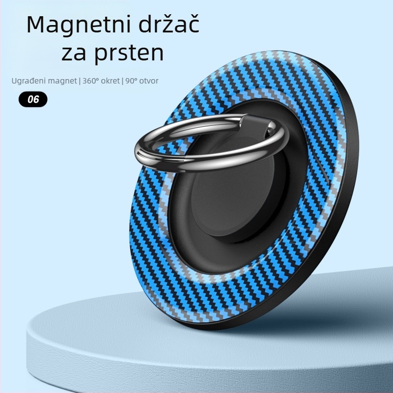 MagSafe kompatibilan magnetski držač za telefon s rotirajućim stolnim stalkom – konstrukcija od plastike i metala, prilagodljiv