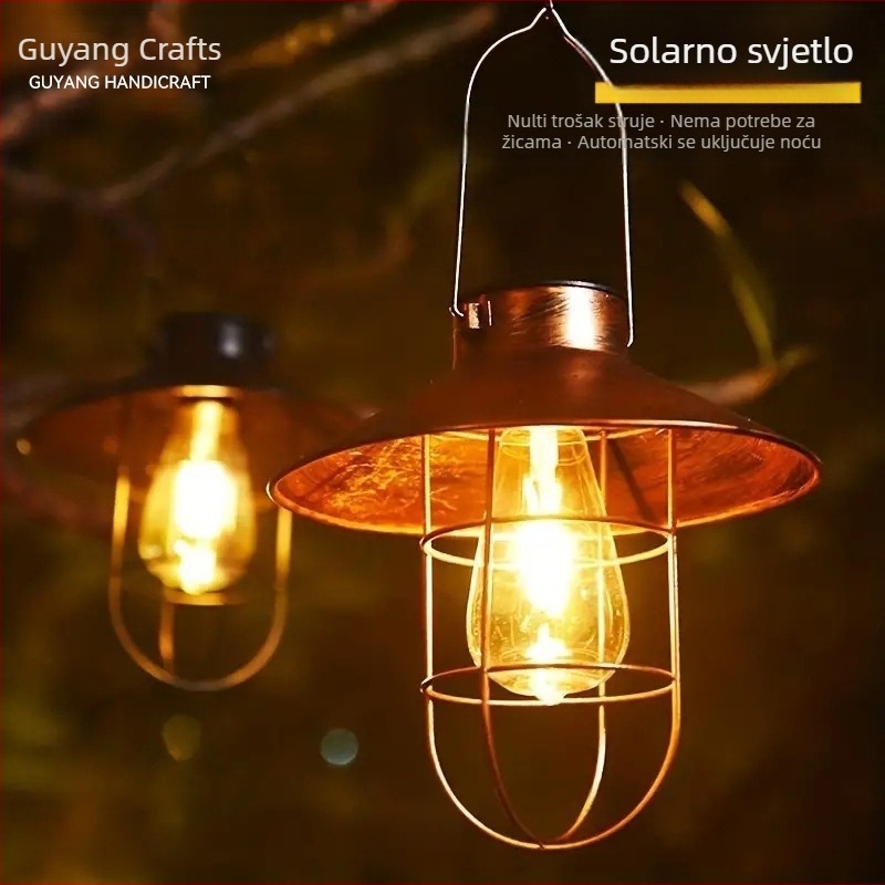 Solarna rasvjeta za krajolik TY-K108, željezno kućište, LED, IP44